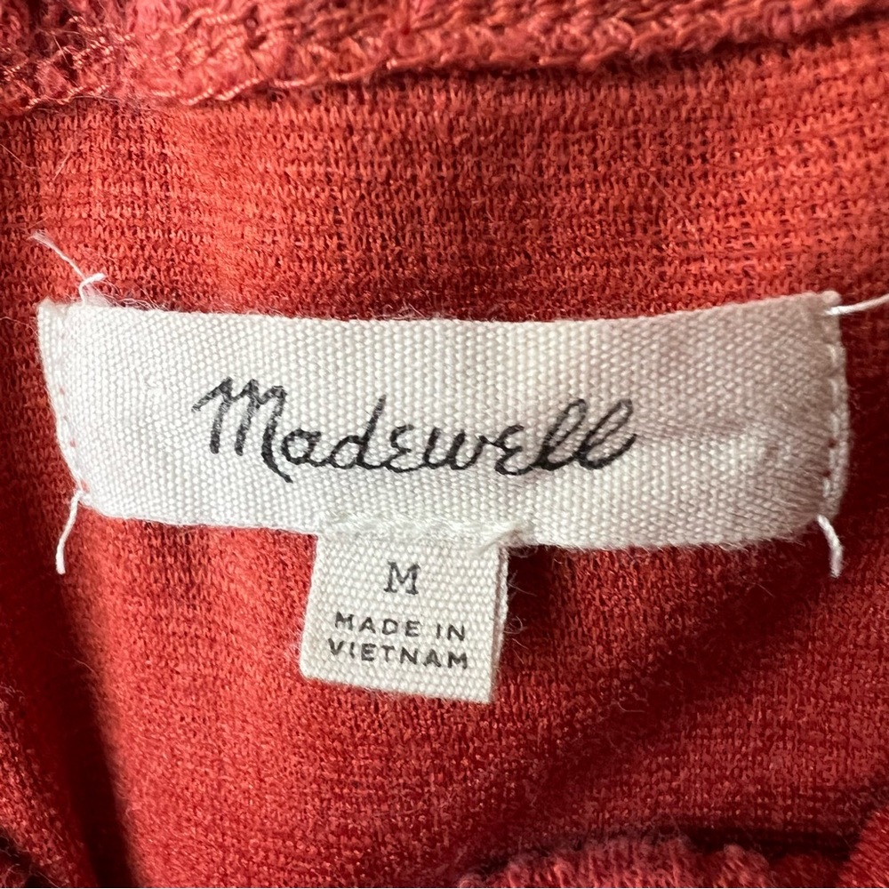 MADEWELL | Casual Off Shoulder Mini Dress size medium - Picture 8 of 8